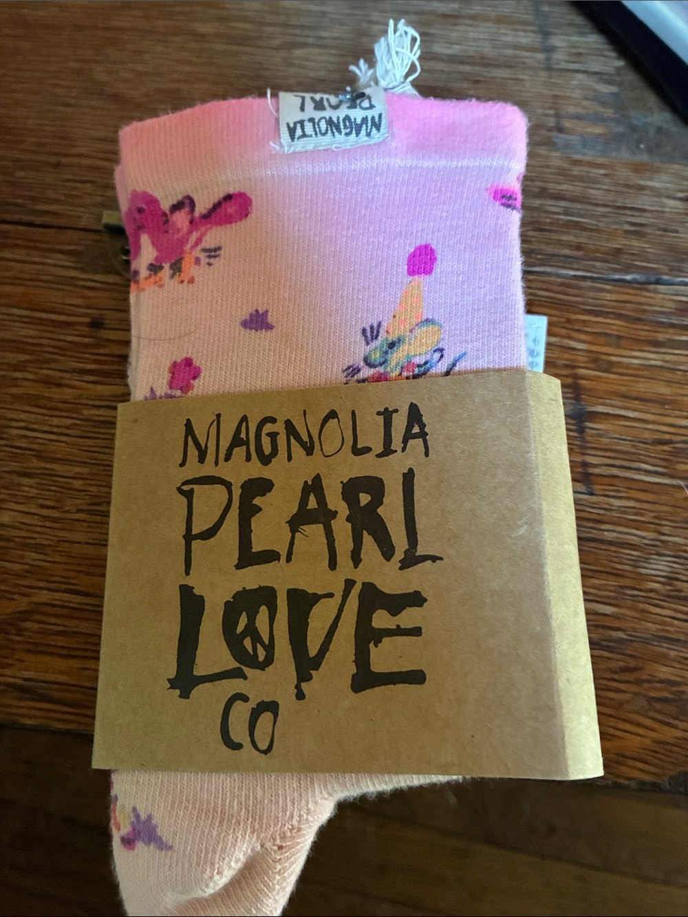 Magnolia Pearl Pink Skate Boos Socks - Picture 4 of 4
